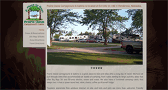 Desktop Screenshot of prairieoasiscampground.com